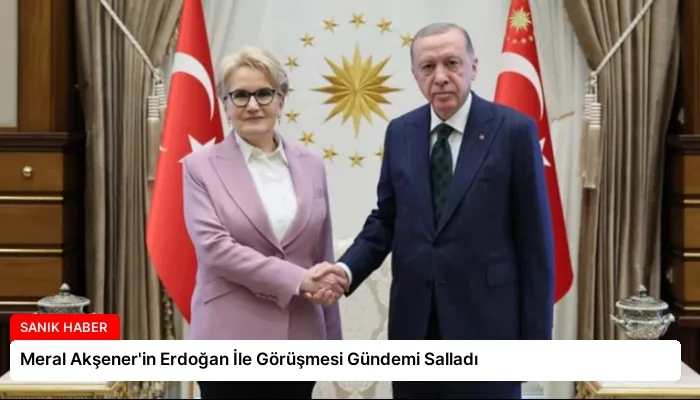 Meral Akşener’in Erdoğan İle Görüşmesi Gündemi Salladı