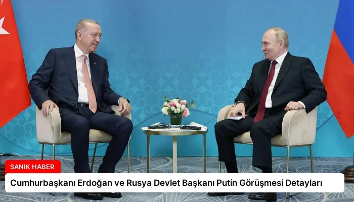 Cumhurbaşkanı Erdoğan ve Rusya Devlet Başkanı Putin Görüşmesi Detayları