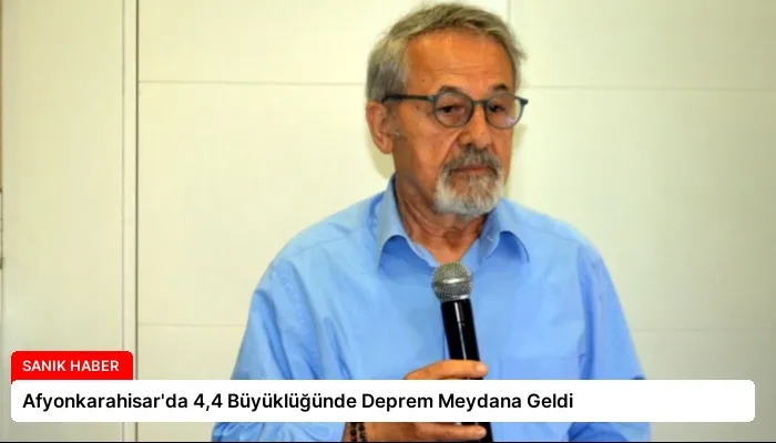 Afyonkarahisar’da 4,4 Büyüklüğünde Deprem Meydana Geldi