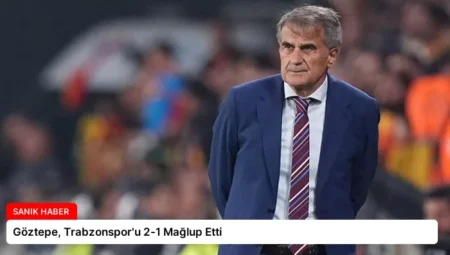 Göztepe, Trabzonspor’u 2-1 Mağlup Etti