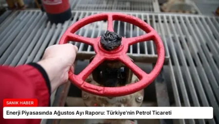 Enerji Piyasasında Ağustos Ayı Raporu: Türkiye’nin Petrol Ticareti