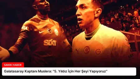 Galatasaray Kaptanı Muslera: “5. Yıldız İçin Her Şeyi Yapıyoruz”