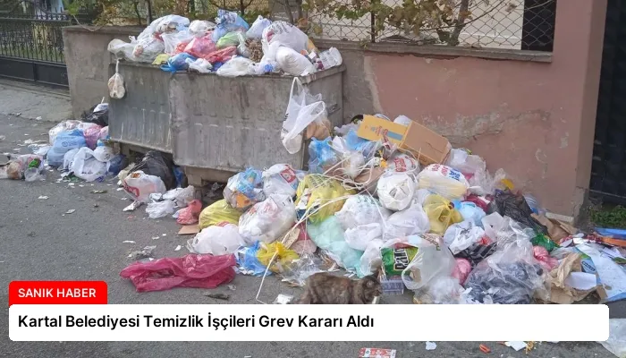 Kartal Belediyesi Temizlik İşçileri Grev Kararı Aldı