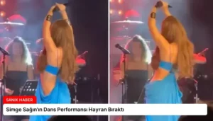 Simge Sağın’ın Dans Performansı Hayran Bıraktı
