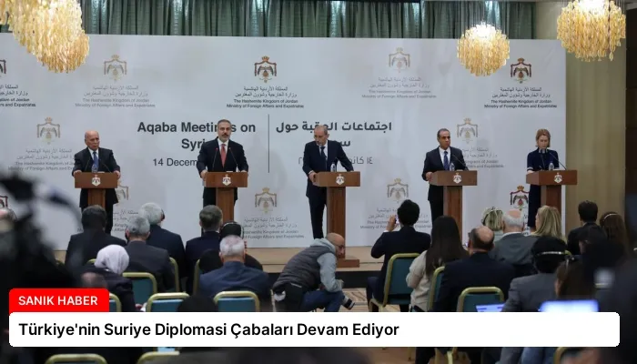 Türkiye’nin Suriye Diplomasi Çabaları Devam Ediyor
