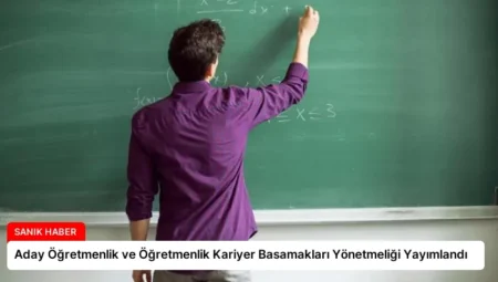 Aday Öğretmenlik ve Öğretmenlik Kariyer Basamakları Yönetmeliği Yayımlandı