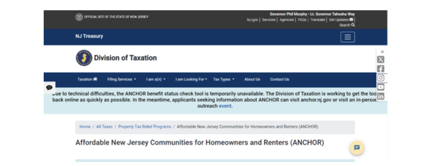 Everything You Need to Know About the NJ Anchor Benefit Program