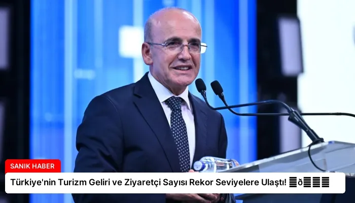 Türkiye’nin Turizm Geliri ve Ziyaretçi Sayısı Rekor Seviyelere Ulaştı! ⏬👇