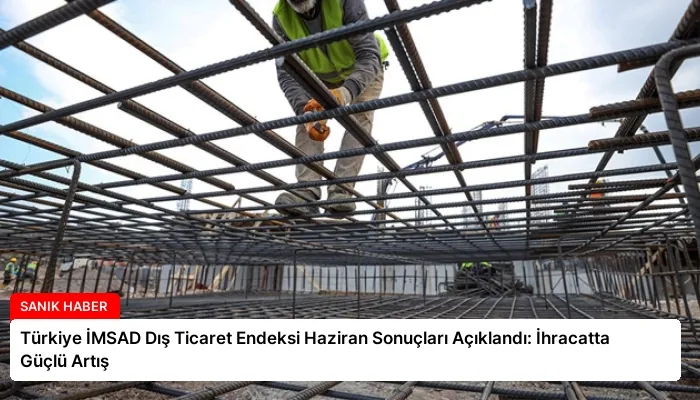 Türkiye İMSAD Dış Ticaret Endeksi Haziran Sonuçları Açıklandı: İhracatta Güçlü Artış