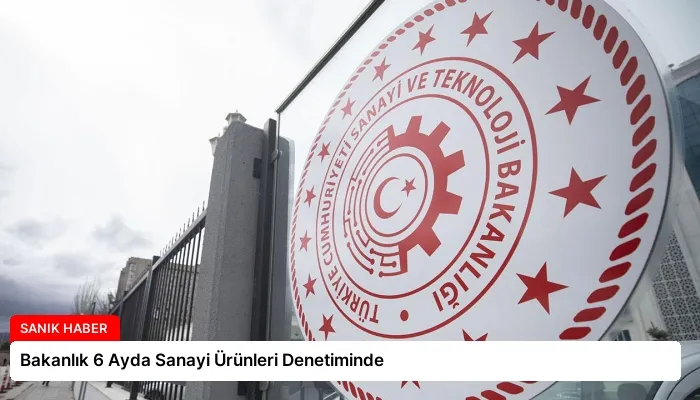 Bakanlık 6 Ayda Sanayi Ürünleri Denetiminde