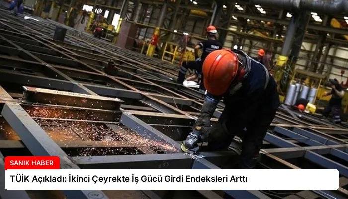 TÜİK Açıkladı: İkinci Çeyrekte İş Gücü Girdi Endeksleri Arttı