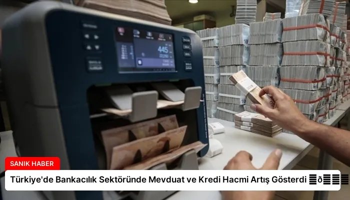 Türkiye’de Bankacılık Sektöründe Mevduat ve Kredi Hacmi Artış Gösterdi ⏬👇