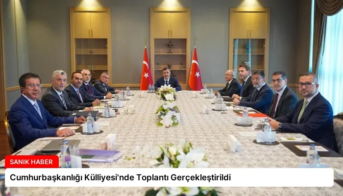 Cumhurbaşkanlığı Külliyesi’nde Toplantı Gerçekleştirildi