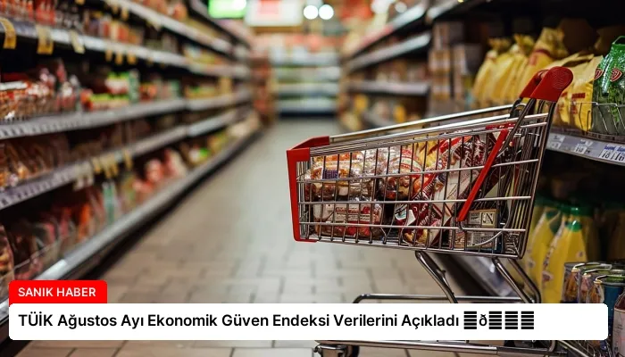 TÜİK Ağustos Ayı Ekonomik Güven Endeksi Verilerini Açıkladı ⏬👇