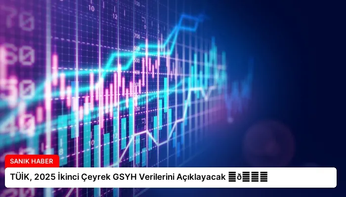 TÜİK, 2025 İkinci Çeyrek GSYH Verilerini Açıklayacak ⏬👇