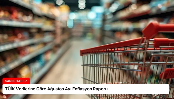 TÜİK Verilerine Göre Ağustos Ayı Enflasyon Raporu