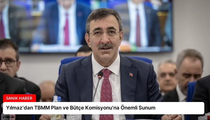 Yılmaz’dan TBMM Plan ve Bütçe Komisyonu’na Önemli Sunum