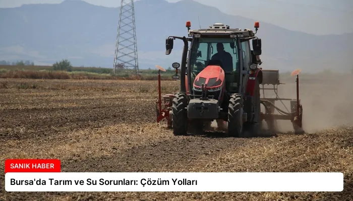 Bursa’da Tarım ve Su Sorunları: Çözüm Yolları