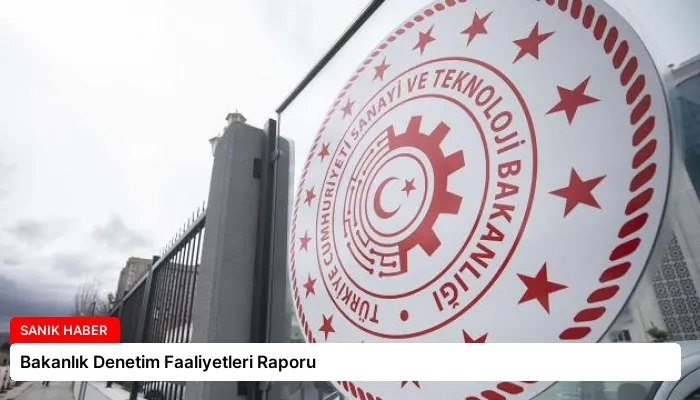 Bakanlık Denetim Faaliyetleri Raporu