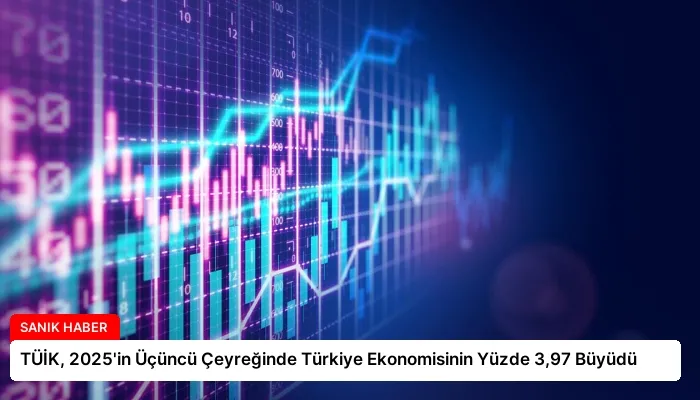 TÜİK, 2025’in Üçüncü Çeyreğinde Türkiye Ekonomisinin Yüzde 3,97 Büyüdü