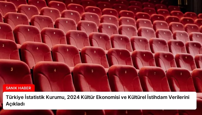 Türkiye İstatistik Kurumu, 2024 Kültür Ekonomisi ve Kültürel İstihdam Verilerini Açıkladı