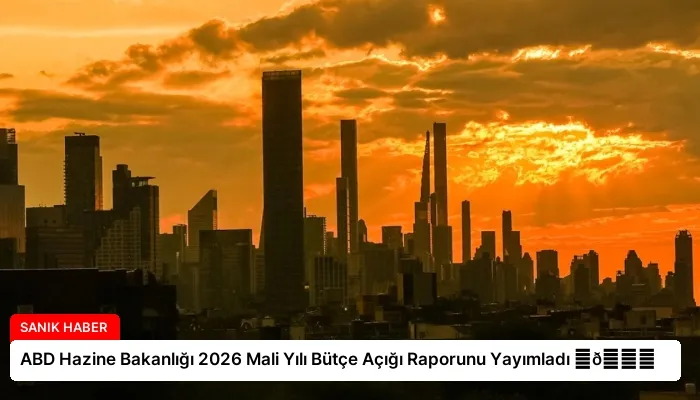 ABD Hazine Bakanlığı 2026 Mali Yılı Bütçe Açığı Raporunu Yayımladı ⏬👇