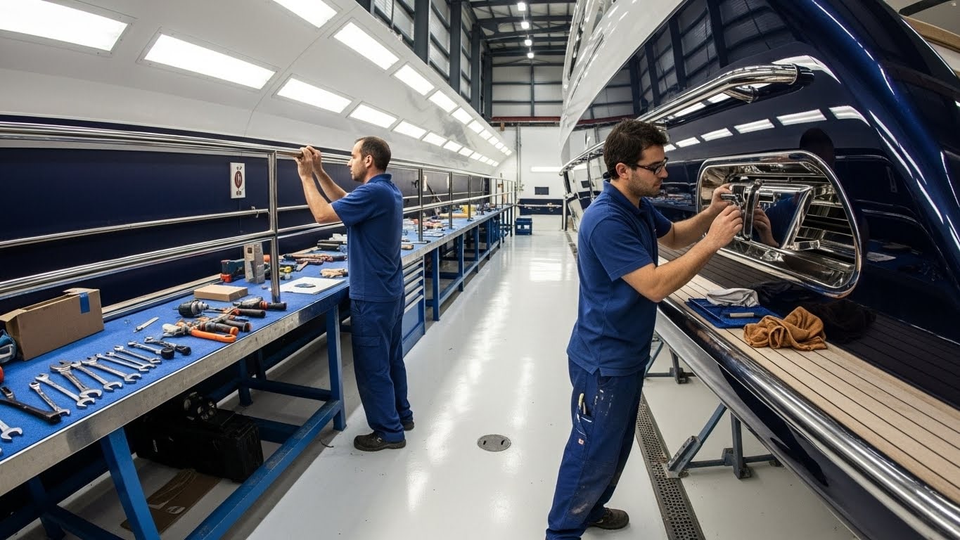 Krom İşçiliğinde Yenilikçi Çözümler Yılmaz Marin’den