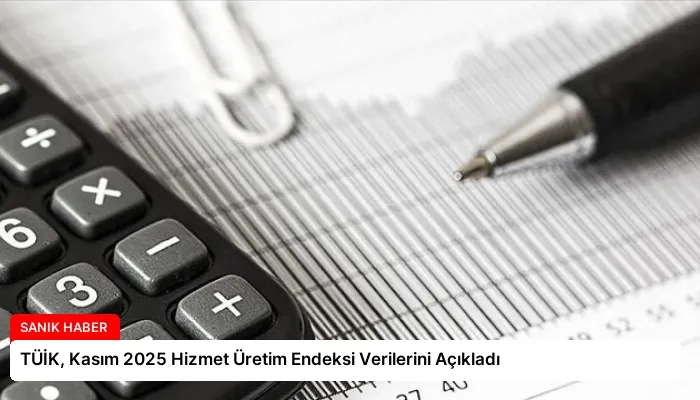 TÜİK, Kasım 2025 Hizmet Üretim Endeksi Verilerini Açıkladı