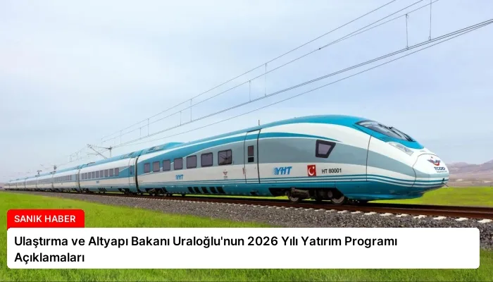 Ulaştırma ve Altyapı Bakanı Uraloğlu’nun 2026 Yılı Yatırım Programı Açıklamaları