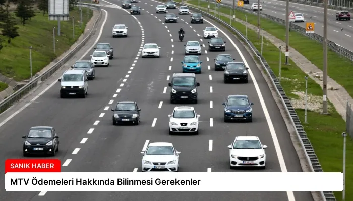 MTV Ödemeleri Hakkında Bilinmesi Gerekenler