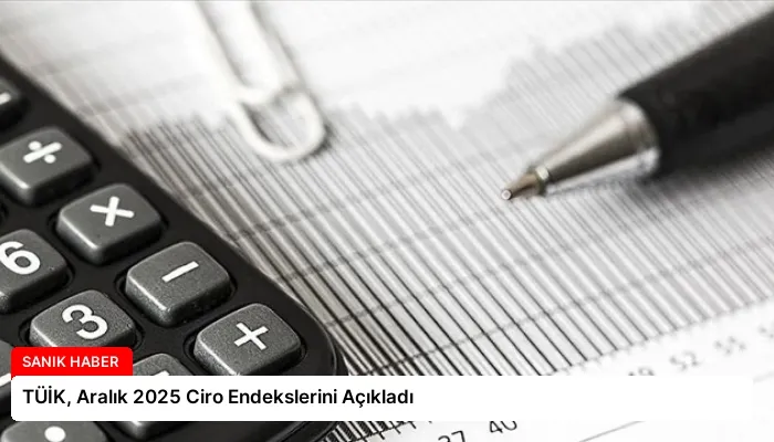 TÜİK, Aralık 2025 Ciro Endekslerini Açıkladı