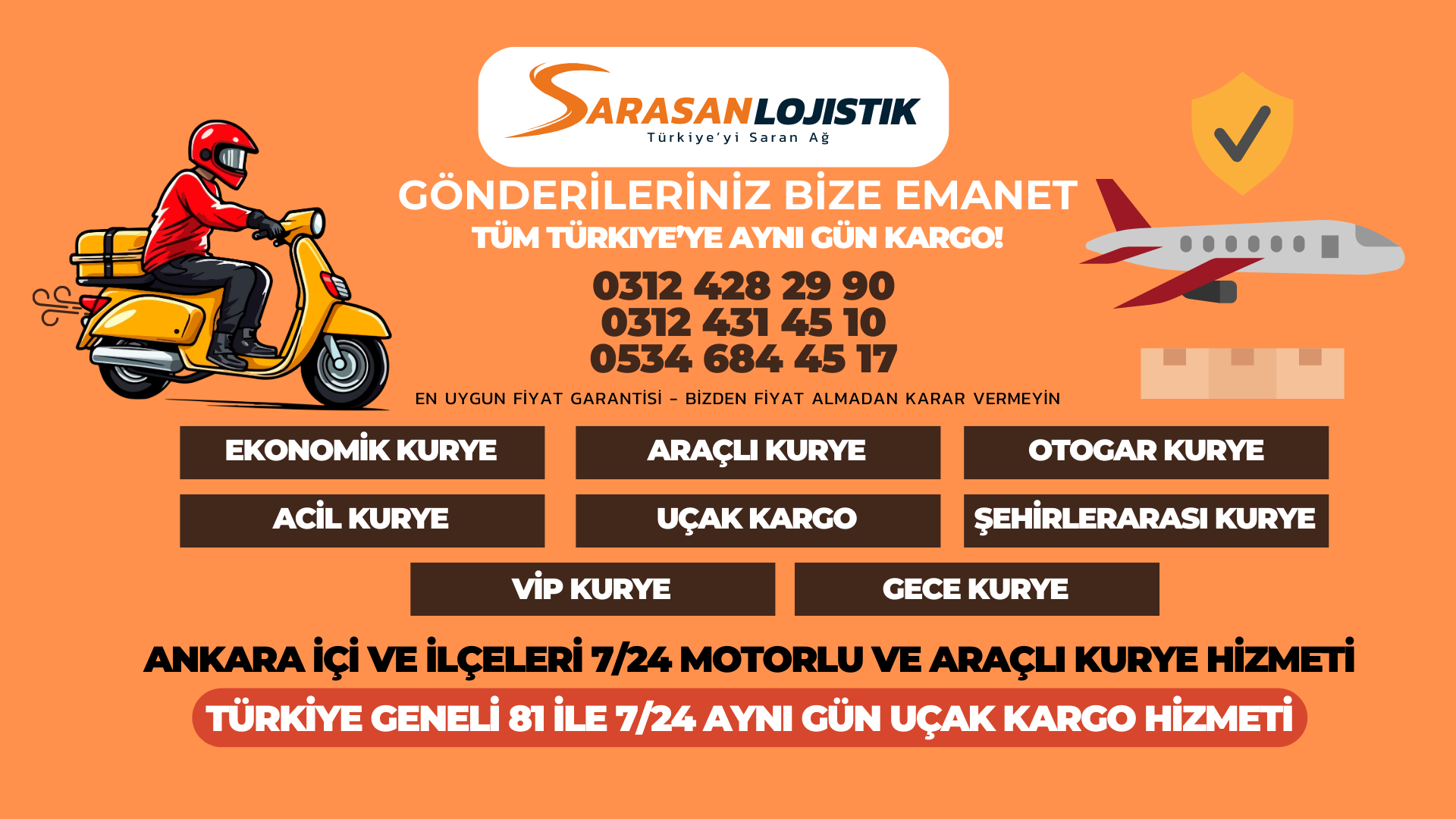 Ankara’da Uygun Fiyatlı Kurye Hizmetleri