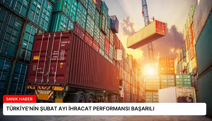 TÜRKİYE’NİN ŞUBAT AYI İHRACAT PERFORMANSI BAŞARILI