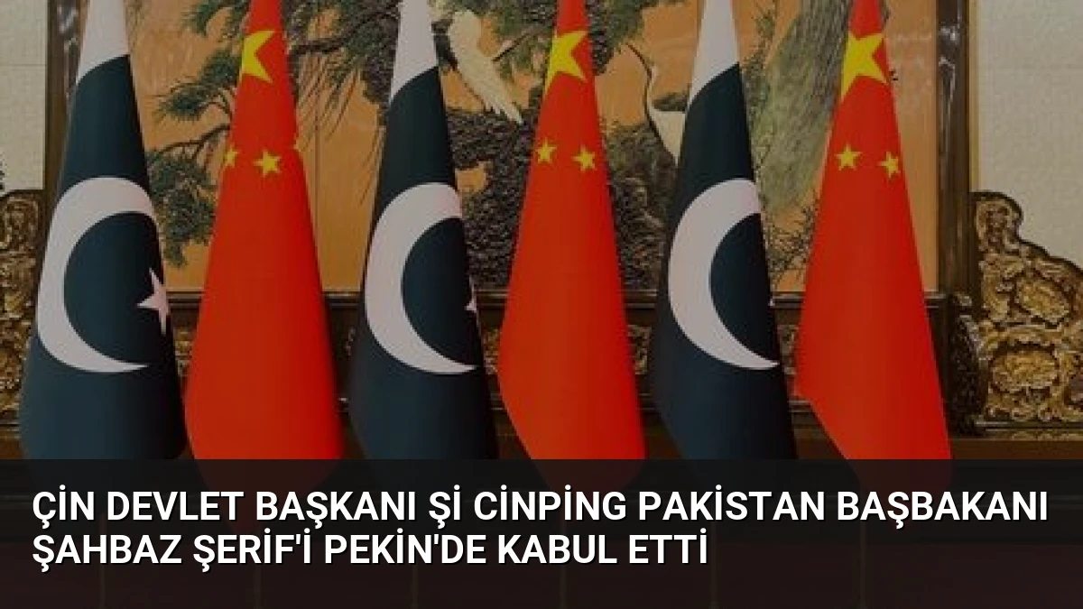Çin Devlet Başkanı Şi Cinping Pakistan Başbakanı Şahbaz Şerif’i Pekin’de Kabul Etti