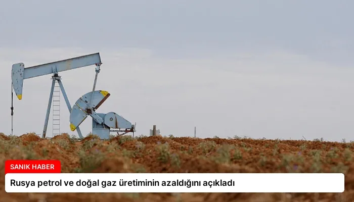 Rusya petrol ve doğal gaz üretiminin azaldığını açıkladı