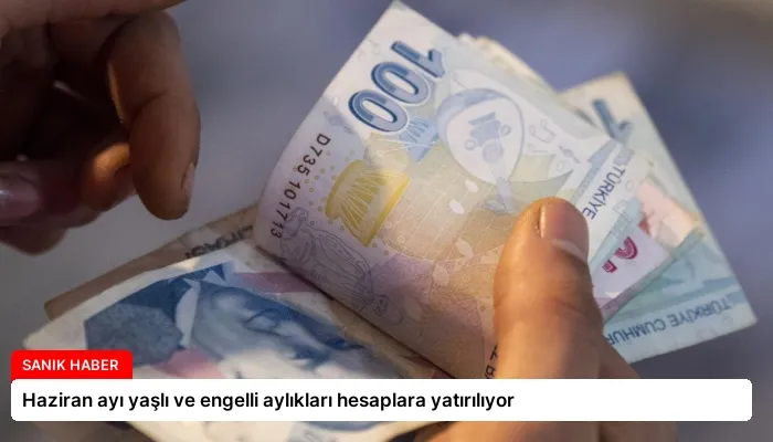 Haziran ayı yaşlı ve engelli aylıkları hesaplara yatırılıyor