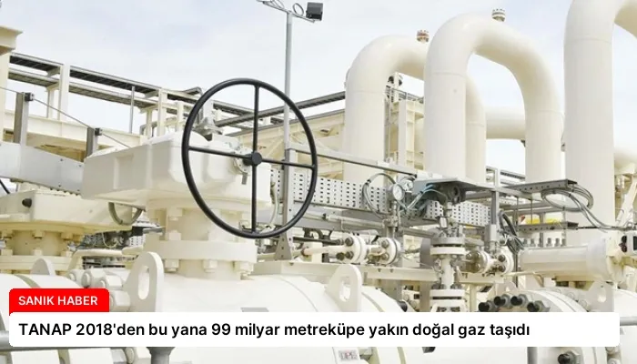 TANAP 2018’den bu yana 99 milyar metreküpe yakın doğal gaz taşıdı