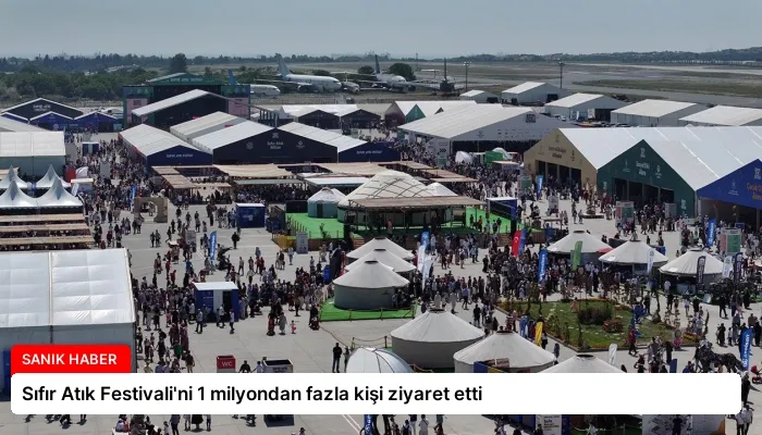 Sıfır Atık Festivali’ni 1 milyondan fazla kişi ziyaret etti