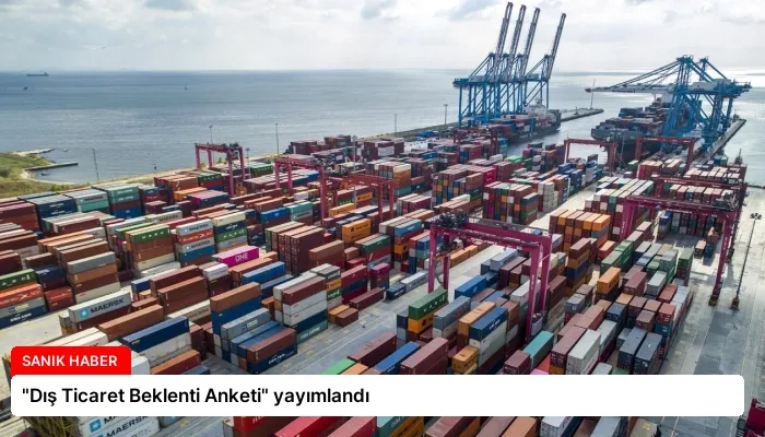 “Dış Ticaret Beklenti Anketi” yayımlandı