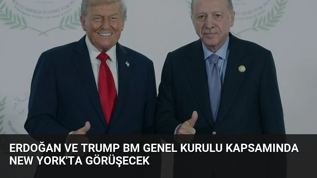 Erdoğan ve Trump BM Genel Kurulu Kapsamında New York’ta Görüşecek
