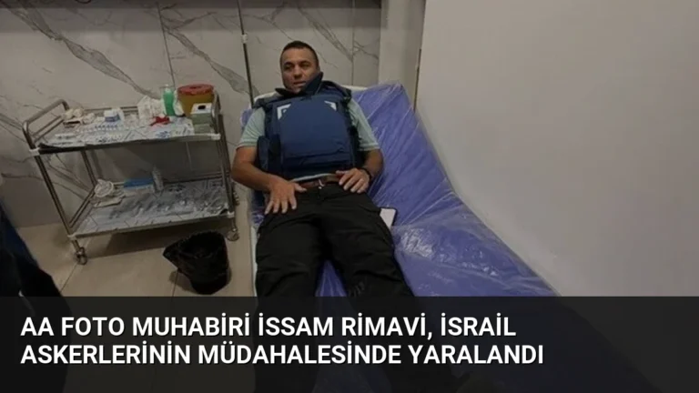 AA Foto Muhabiri İssam Rimavi, İsrail Askerlerinin Müdahalesinde Yaralandı