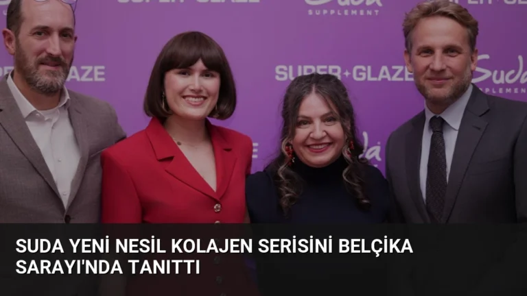 Suda Yeni Nesil Kolajen Serisini Belçika Sarayı’nda Tanıttı